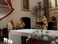 2021.11.16 - Odsłonięcie tablicy Prałata Mieczysława Łuszczyńskiego