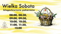 Wielka Sobota - błogosławieństwo pokarmów