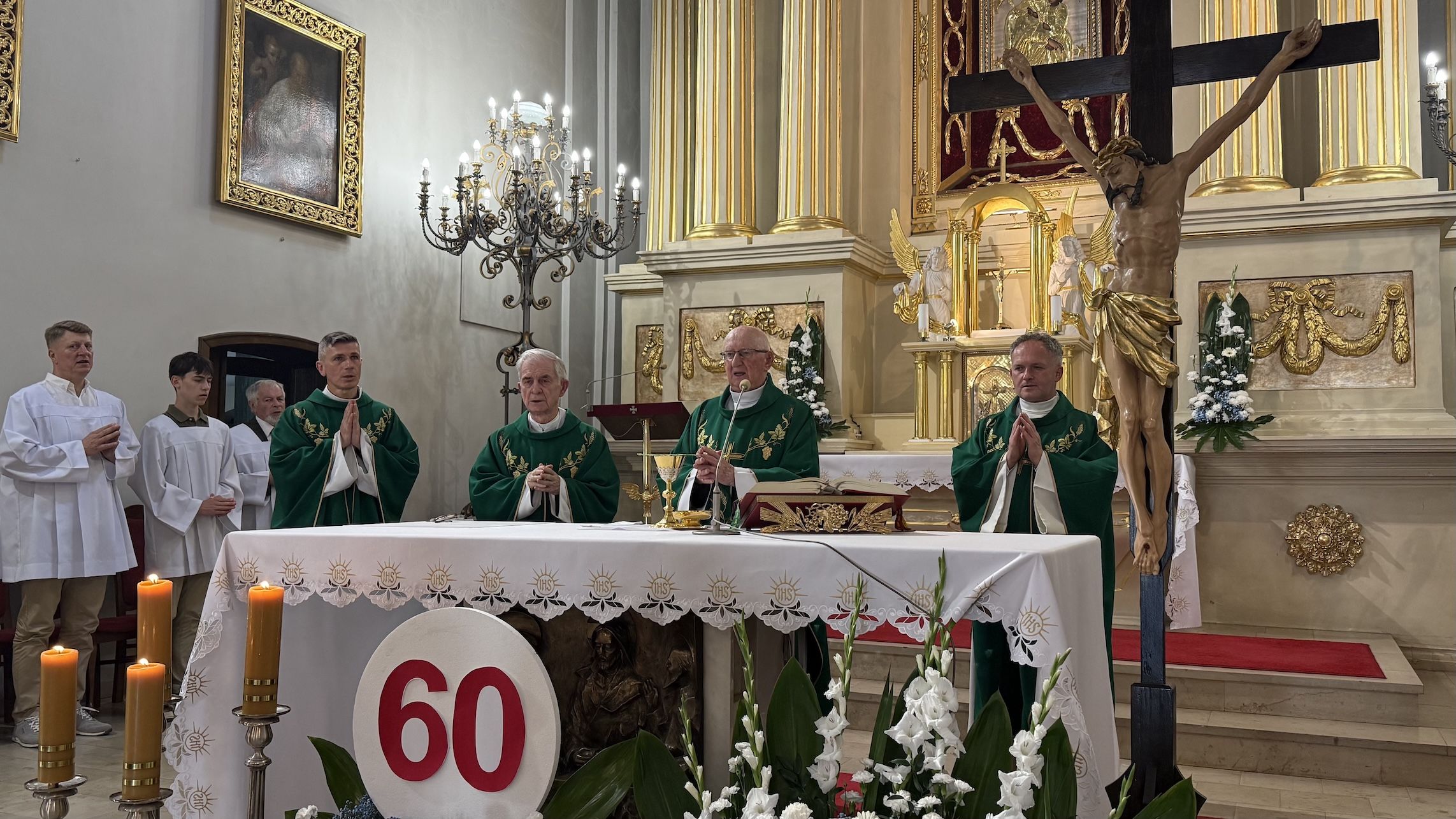 60-lecie kapłaństwa ks. Prałata Mieczysława Głowackiego