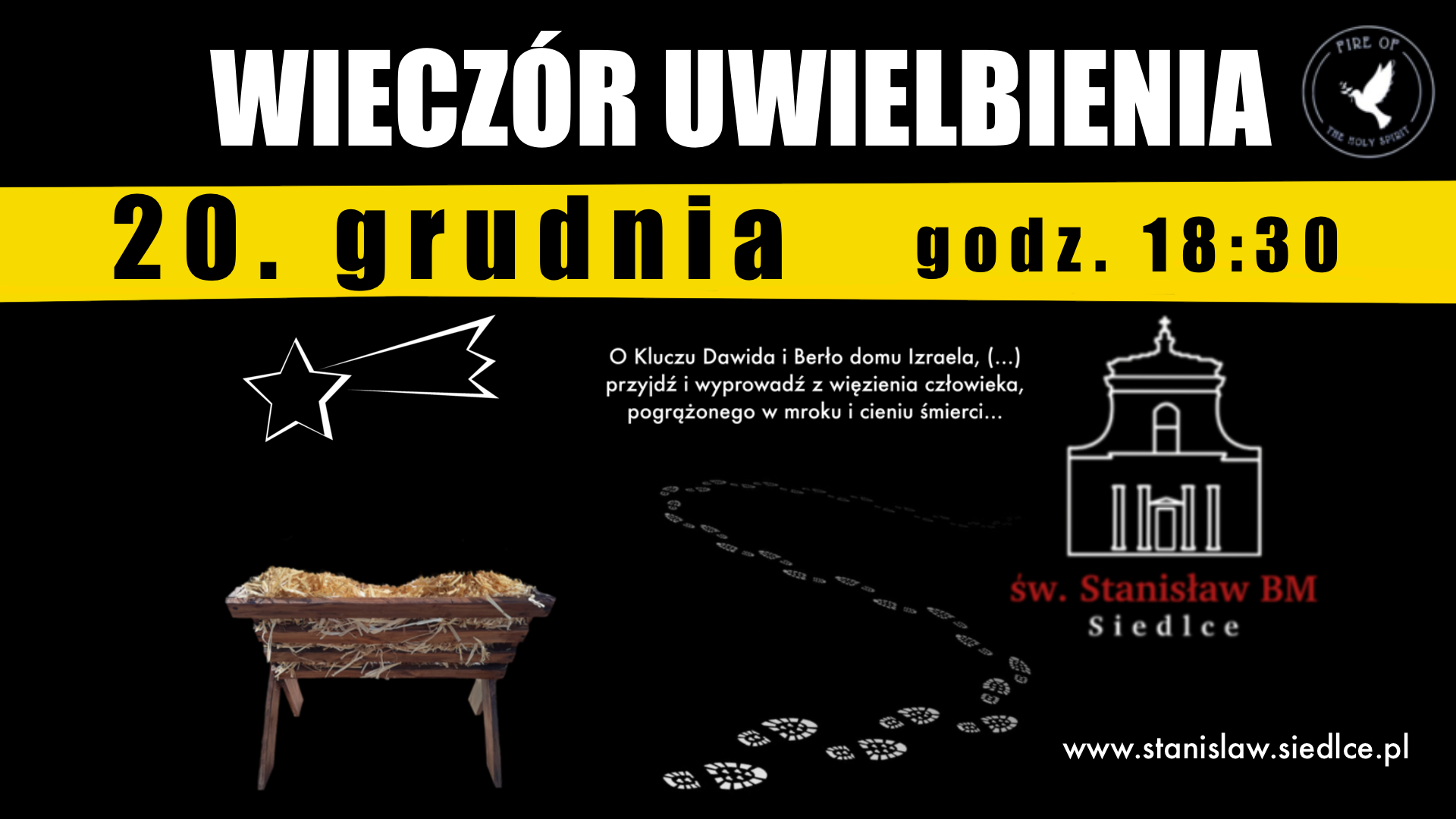 Wieczór uwielbienia - zapowiedź.