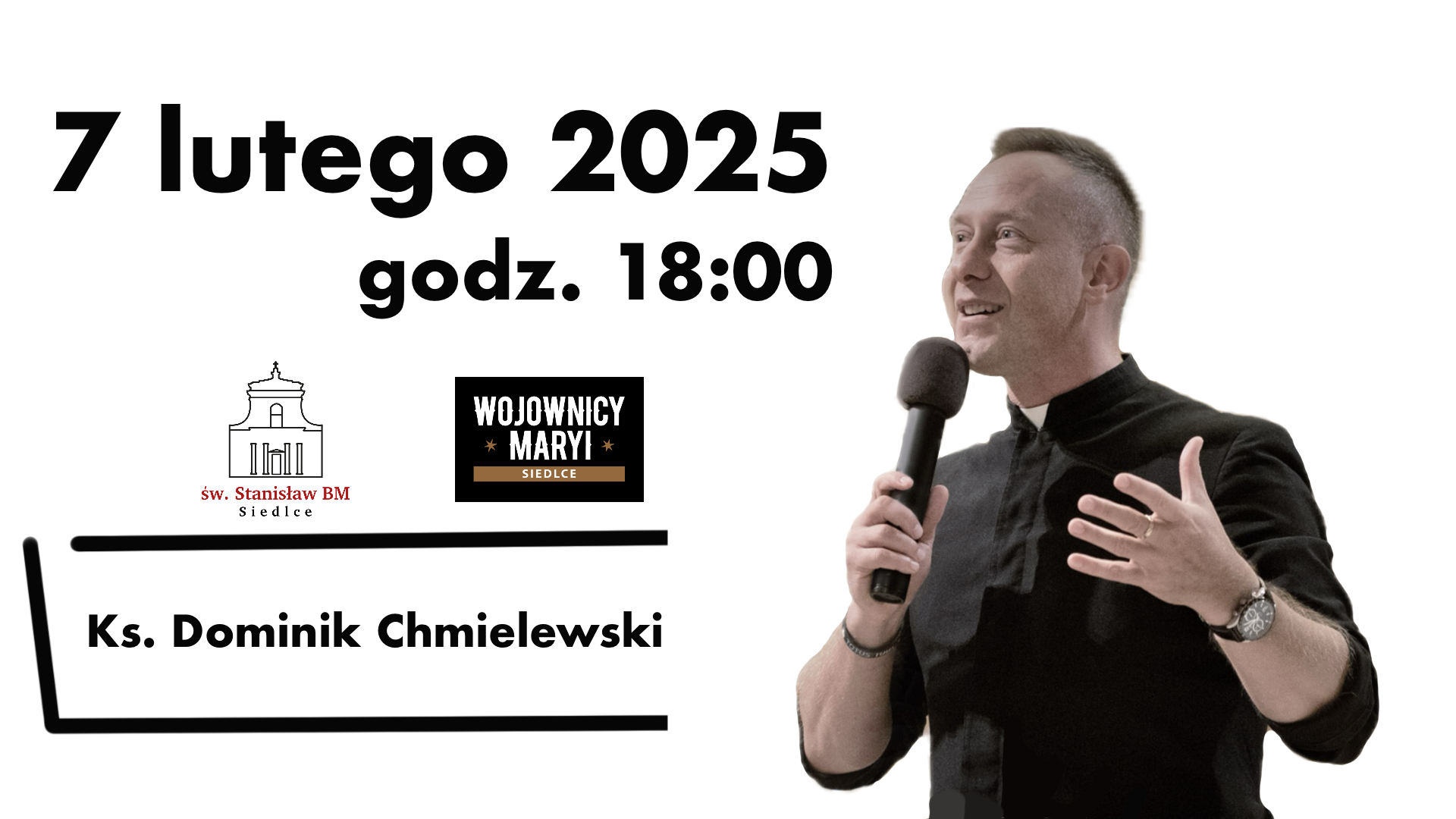 Ks. Dominik Chmielewski w naszej parafii