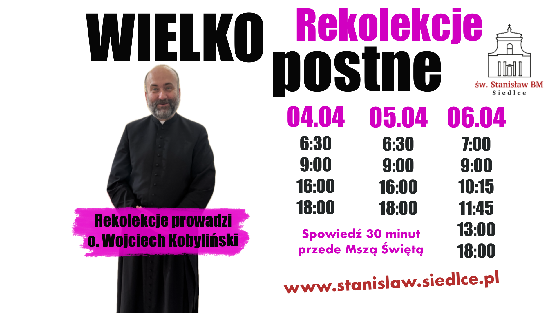 Rekolekcje Wielkopostne 2025