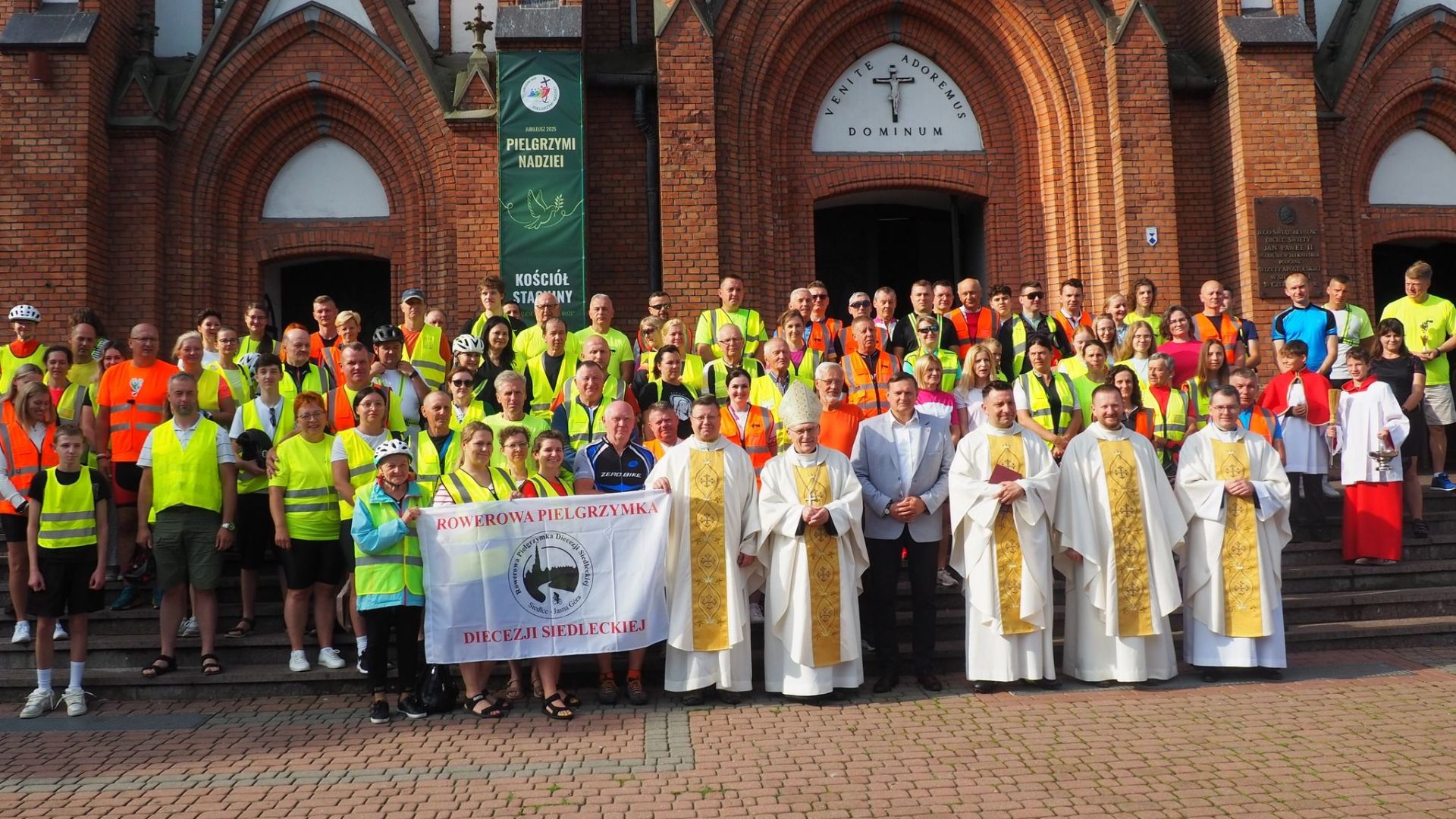 II rowerowa pielgrzymka  diecezji siedleckiej na Jasną Górę