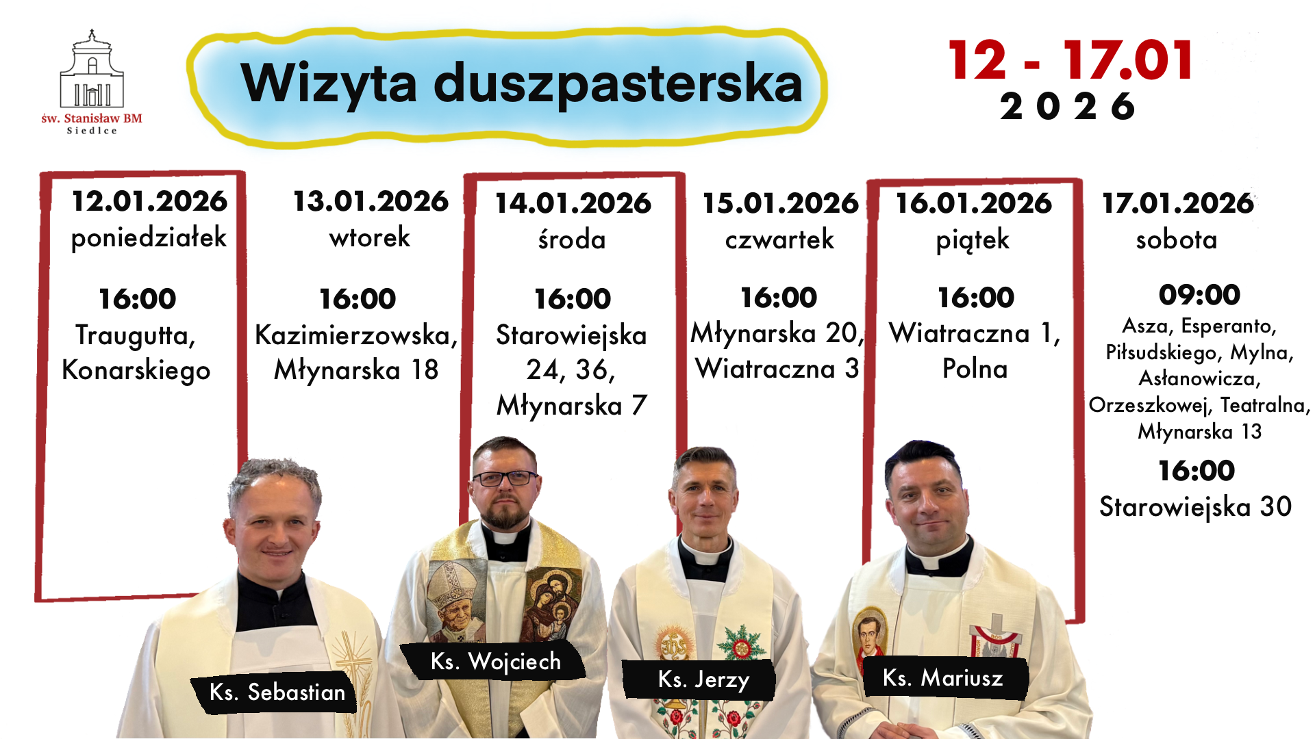 Kolęda 12-17.01.2026