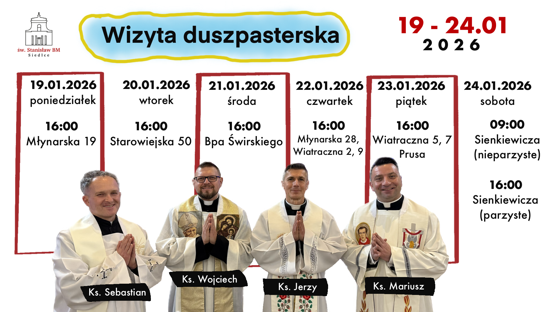 Kolęda 19-24.01.2026