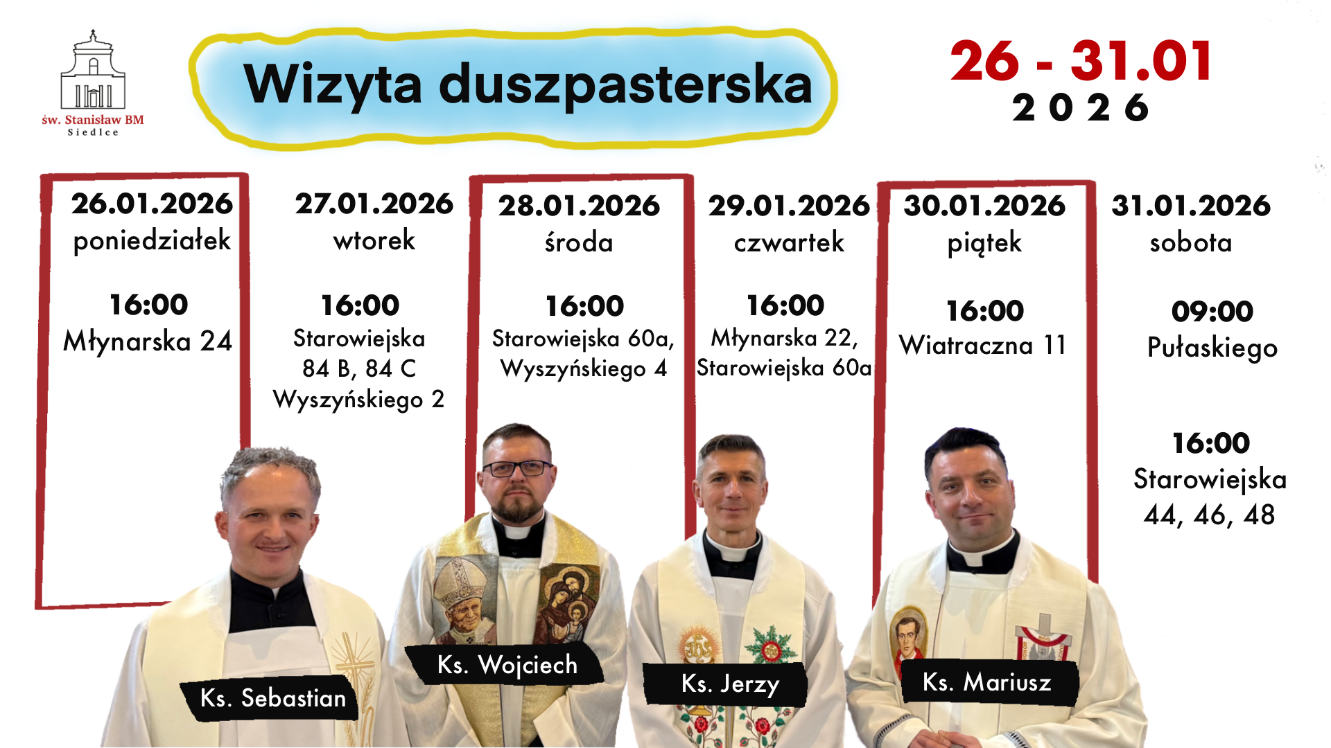 Kolęda 26-31.01.2026
