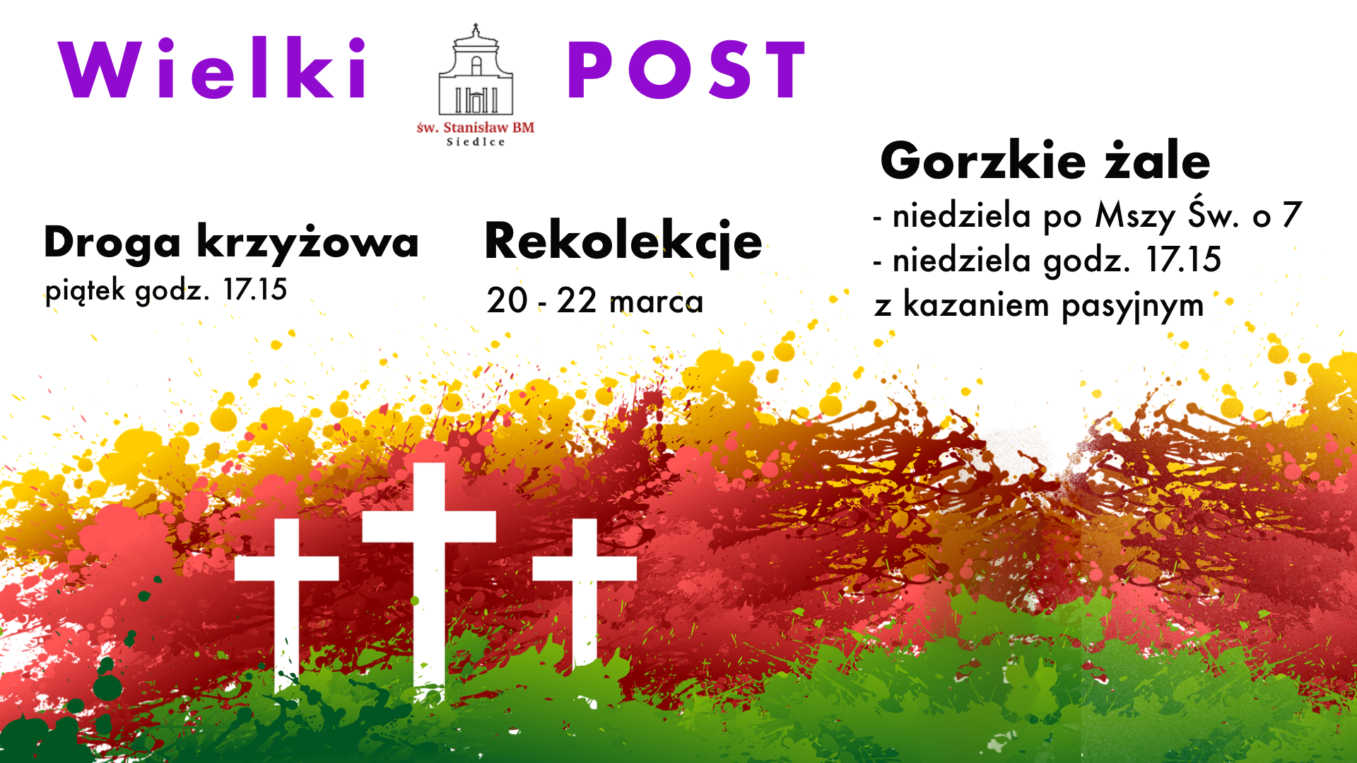 Wielki Post - program