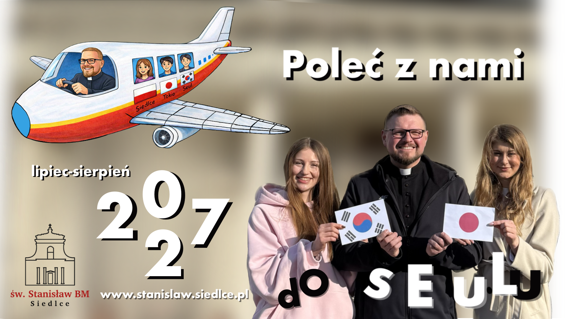 Poleć z nami do Seulu na ŚDM!