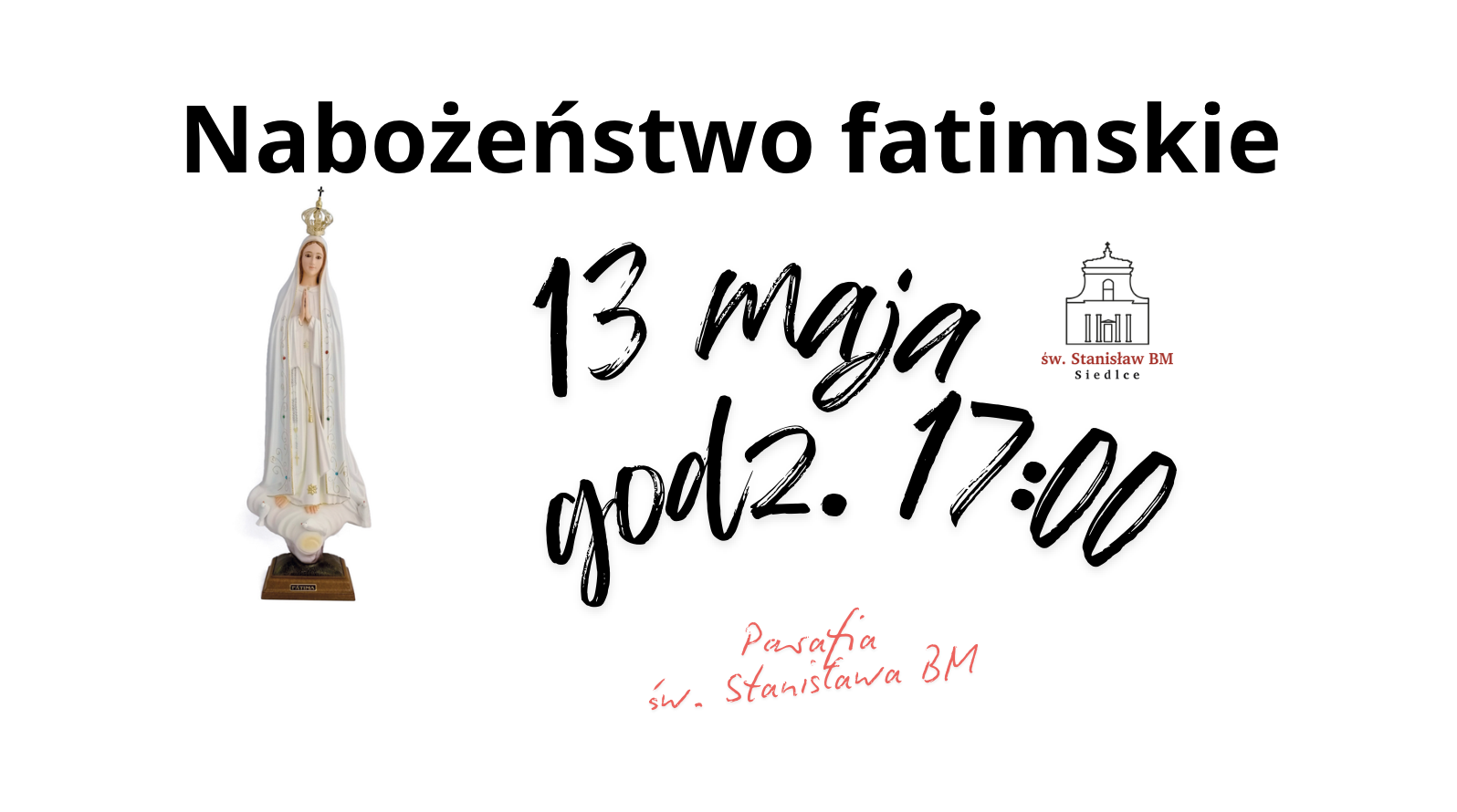 Nabożeństwo fatimskie!