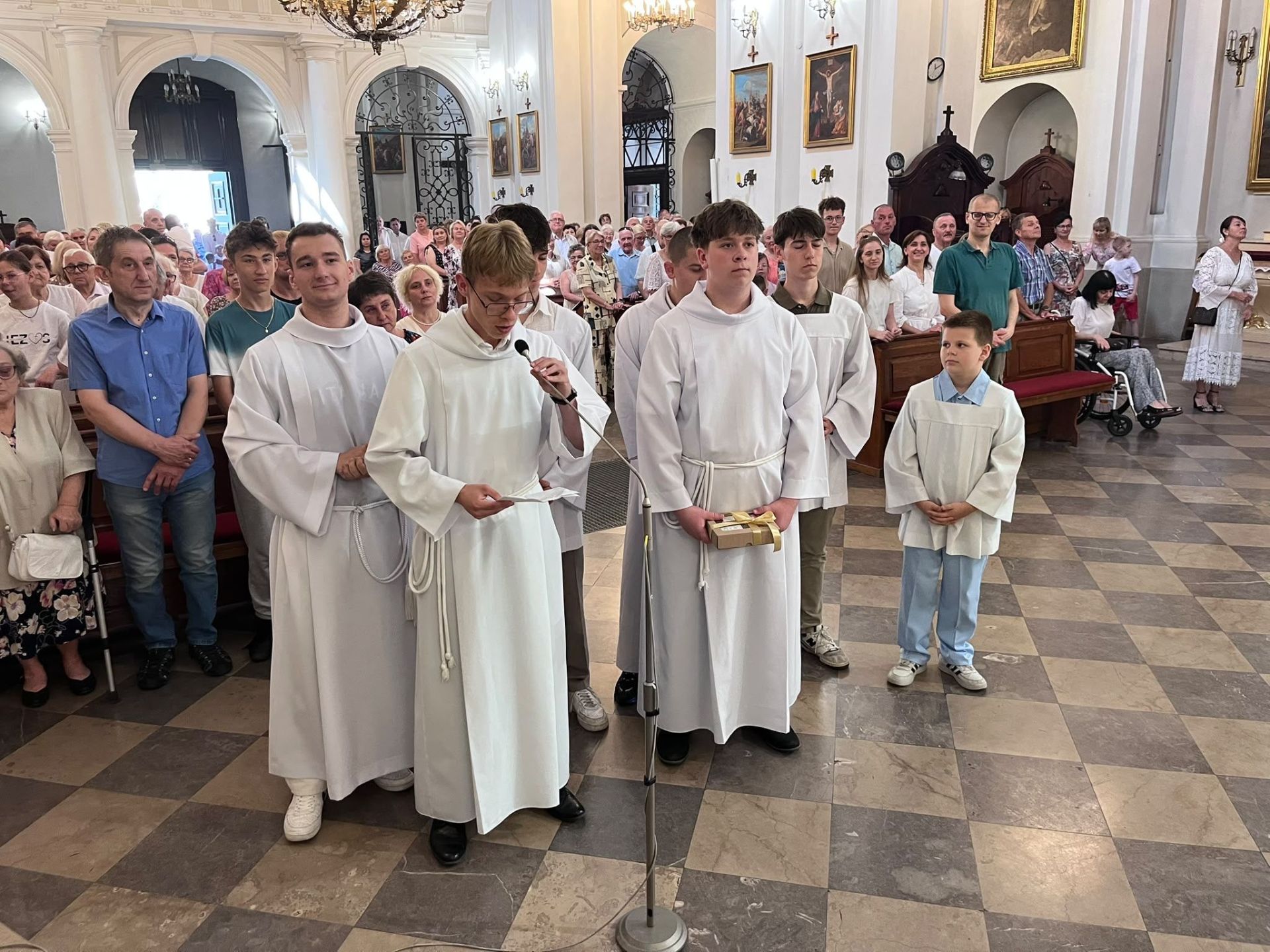 Pożegnanie ks. Mariusza Telaczyńskiego