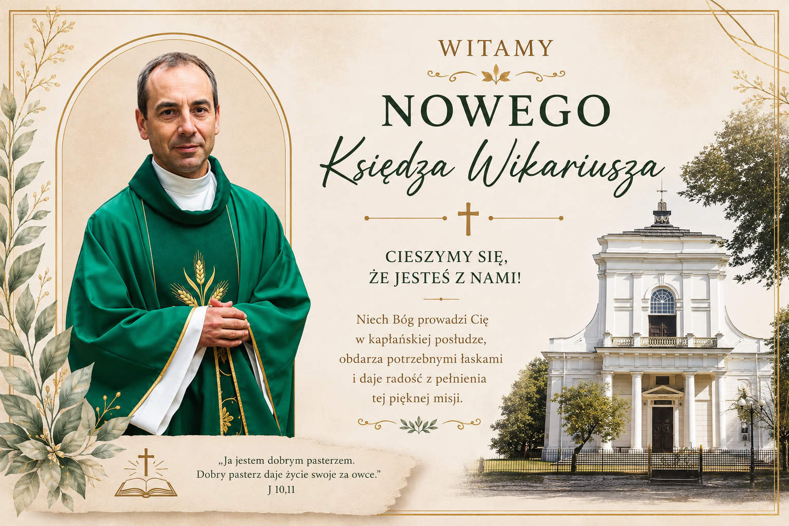 Nowy Wikariusz w naszej parafii