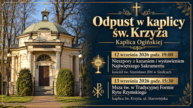 Odpust na Podwyższenie Krzyża Świętego