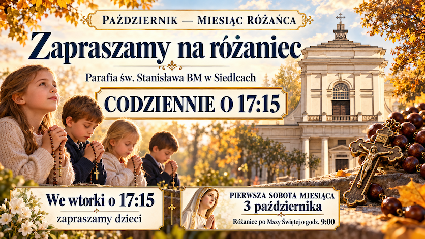 Różaniec - październik 2026